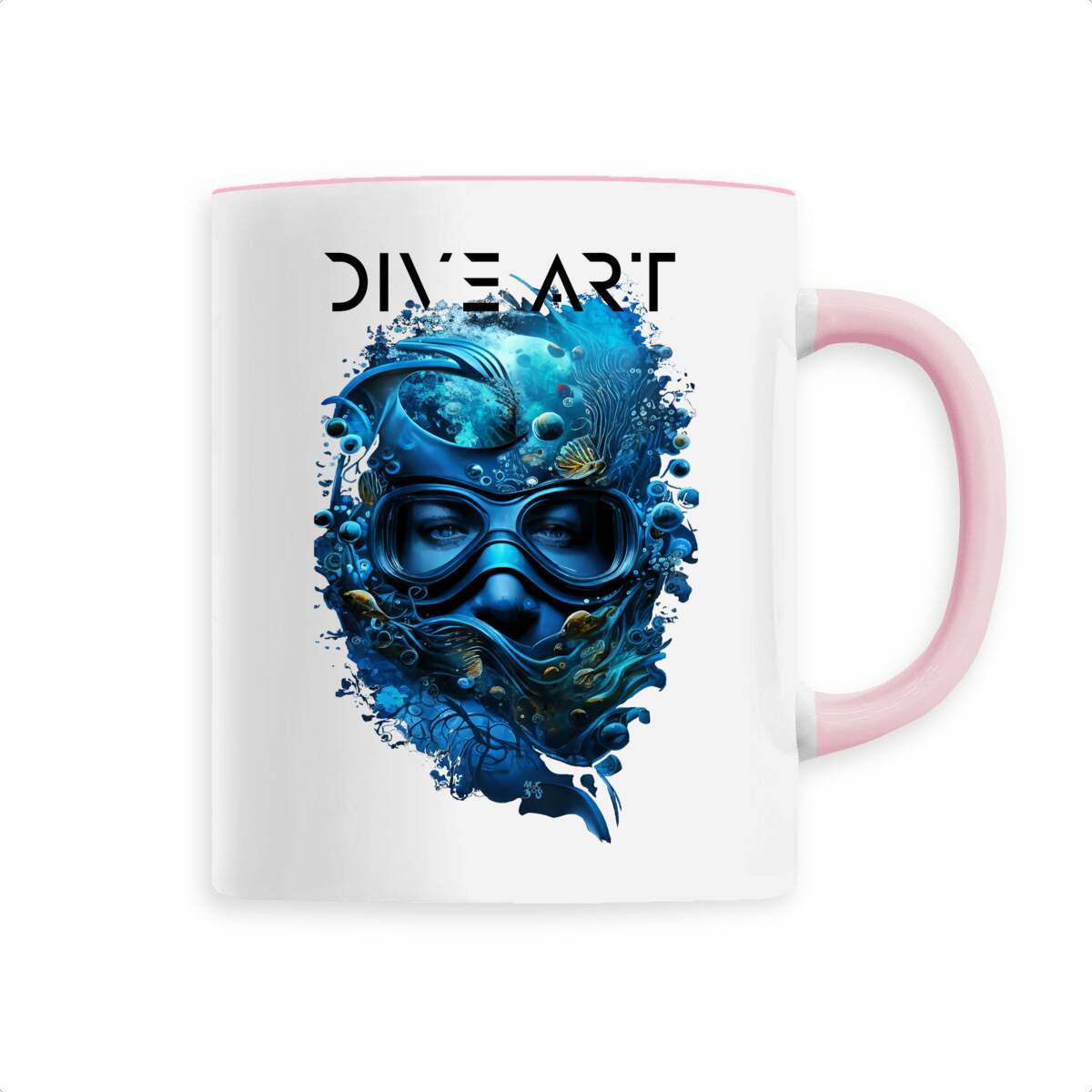 Mug céramique MacJos plongée DIVE ART - face_3
