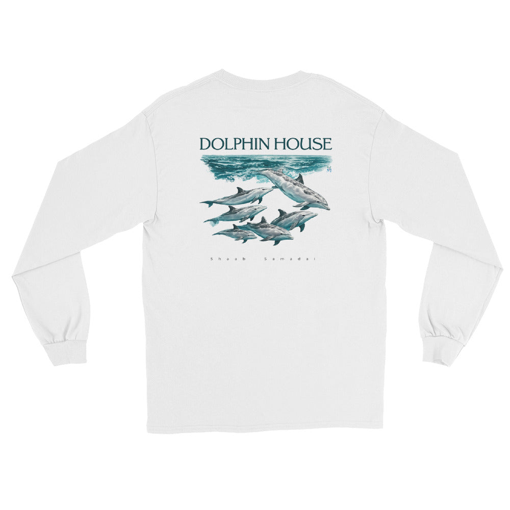T-shirt à manches longues MacJos dauphins Mer Rouge