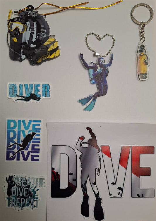 PACK MAGIQUE MacJos POUR PLONGEUR : 5 cadeaux