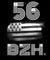 BZH-teeshirt manches longues breton 100% bio numéro département 56 Bretagne