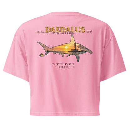 Crop top MacJos Daedalus-les requins marteau d’Egypte
