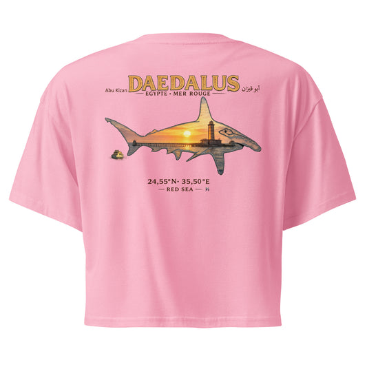 Crop top MacJos Daedalus-les requins marteau d’Egypte