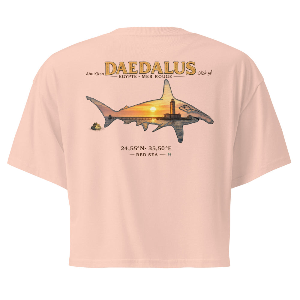 Crop top MacJos Daedalus-les requins marteau d’Egypte
