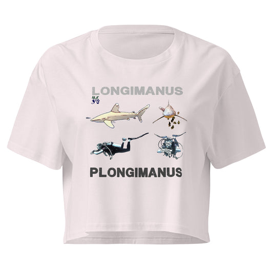 Crop top MacJos plongée Requin LONGIMANUS  PLONGIMANUS