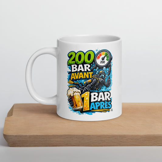 Mug MacJos, 200 Bar Avant, 1 Bar Après : Le Débrief du Plongeur 