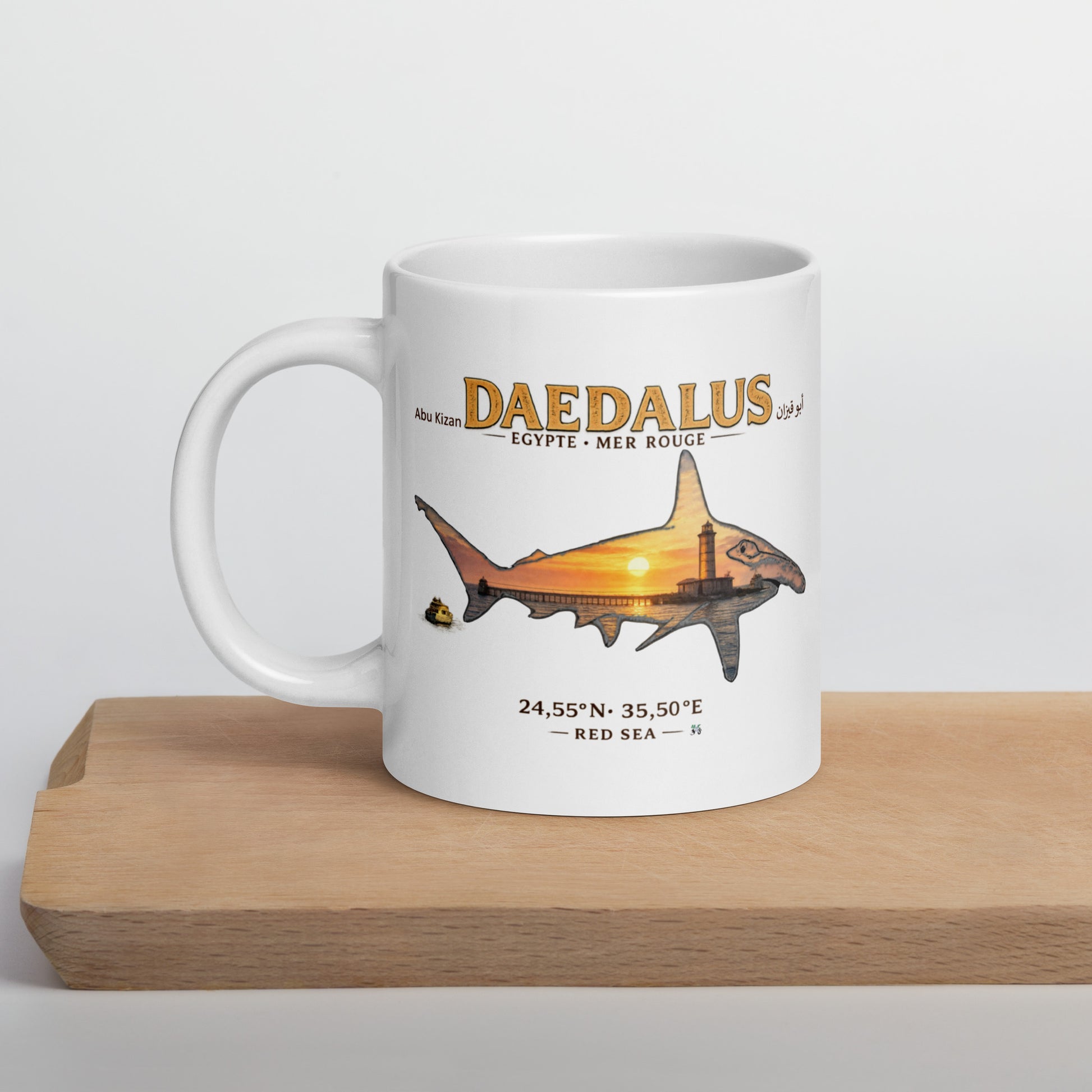 Mug MacJos Daedalus-les requins marteau d’Egypte