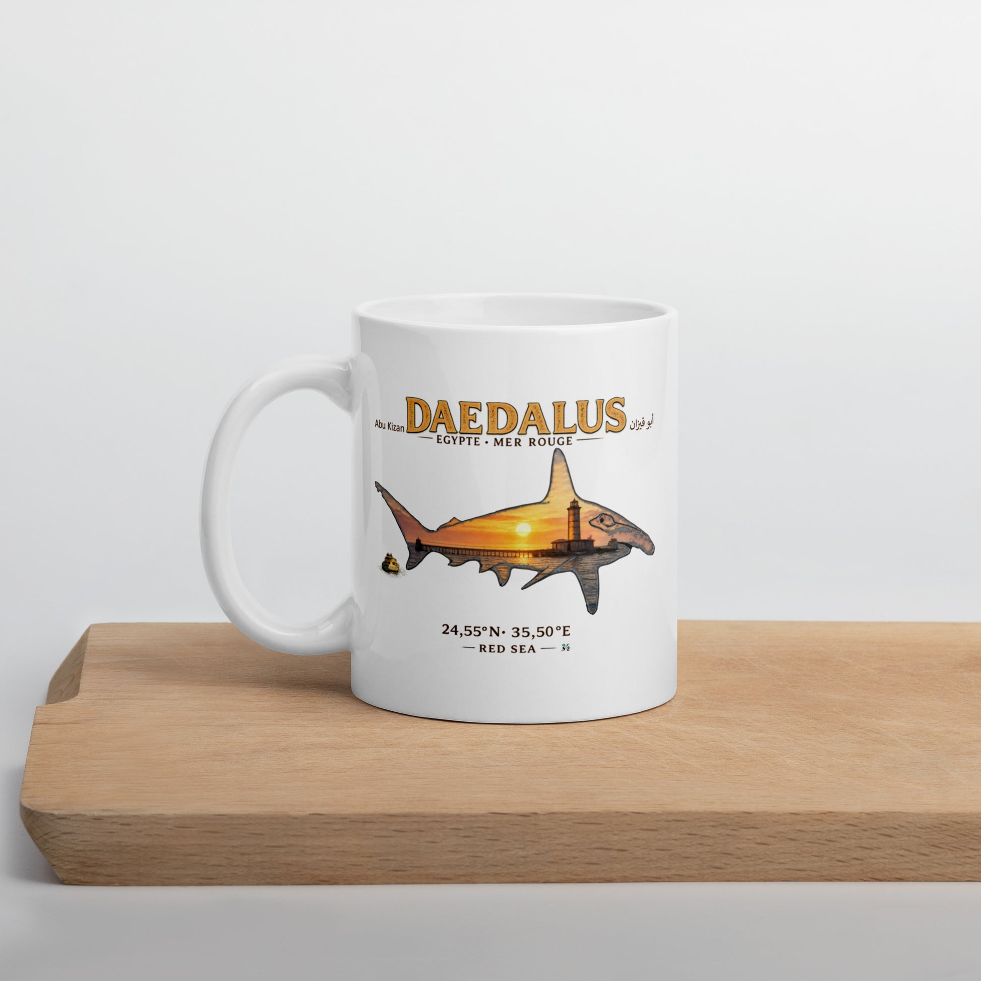 Mug MacJos Daedalus-les requins marteau d’Egypte