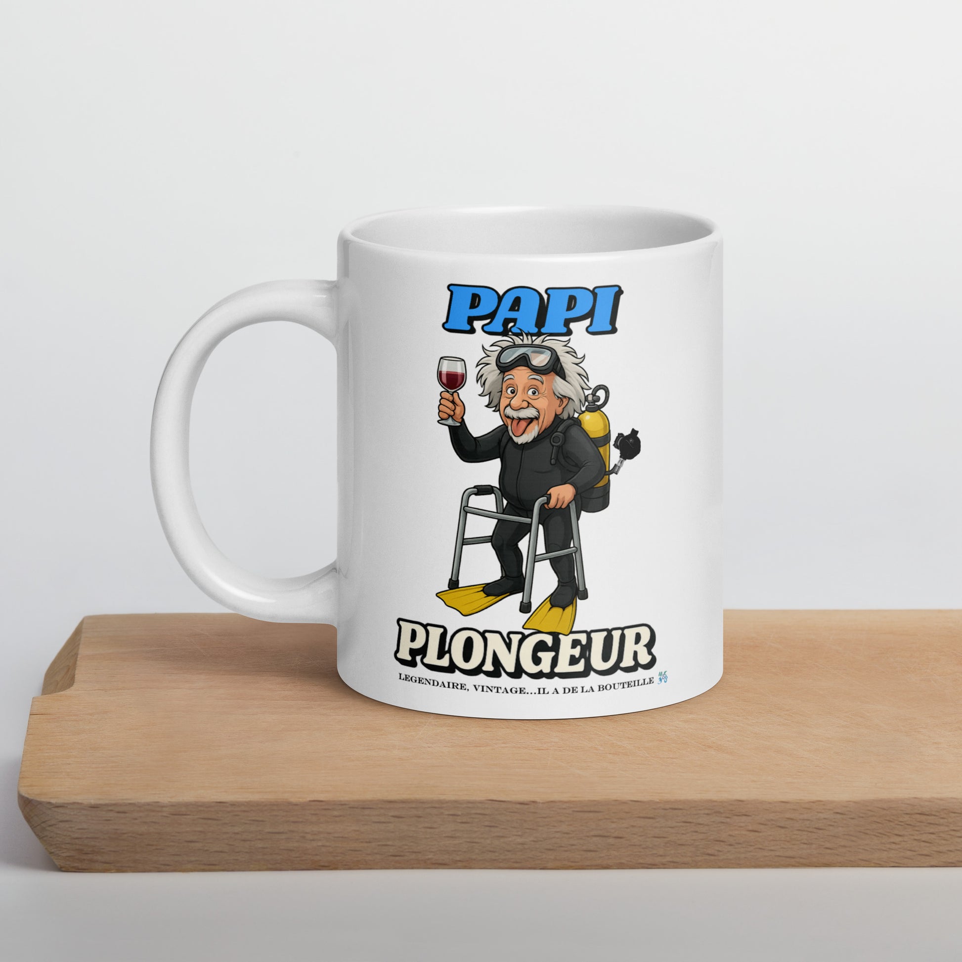 Mug MacJos Papi Plongeur – Il a de la bouteille