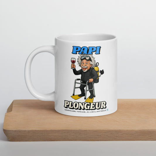 Mug MacJos Papi Plongeur – Il a de la bouteille