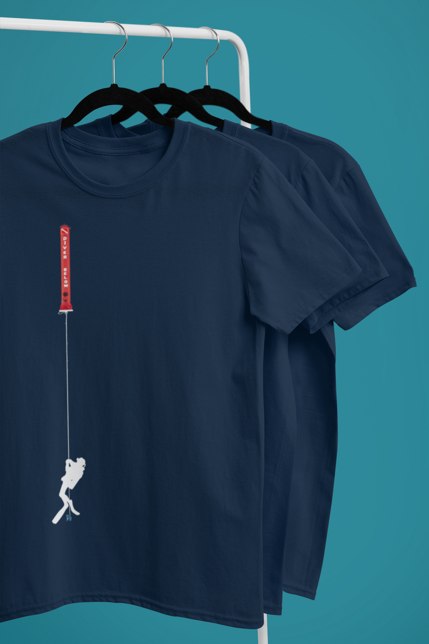 T-shirt bio plongée-Stock : Parachute - MacJos