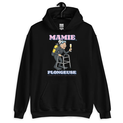 Sweat à capuche MacJos Mamie Plongeuse
