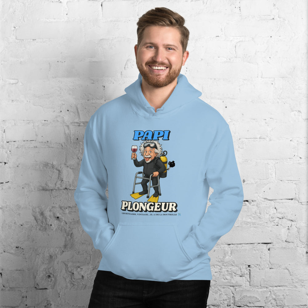 Sweat à capuche MacJos Papi Plongeur 
