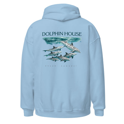 Sweat à capuche MacJos dauphins Mer Rouge