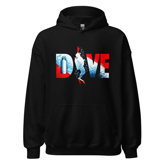 Sweat  à capuche plongée sous marine DIVE Alpha MacJos