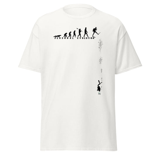 T-shirt MacJos Évolution du plongeur