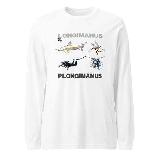 T-shirt manche longue MacJos plongée Requin LONGIMANUS  PLONGIMANUS