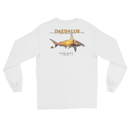 T-shirt à manches longues MacJos Daedalus Reef – Requin marteau & phare