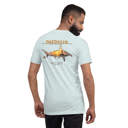 T-shirt plongee MacJos Daedalus-les requins marteau d’Egypte