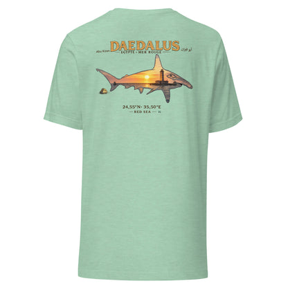 T-shirt plongee MacJos Daedalus-les requins marteau d’Egypte
