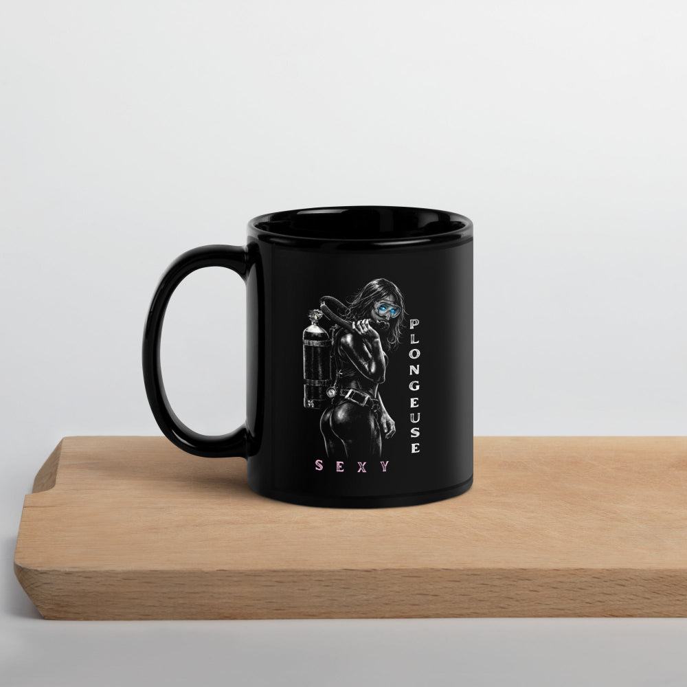 mug plongée MacJos Sexy plongeuse