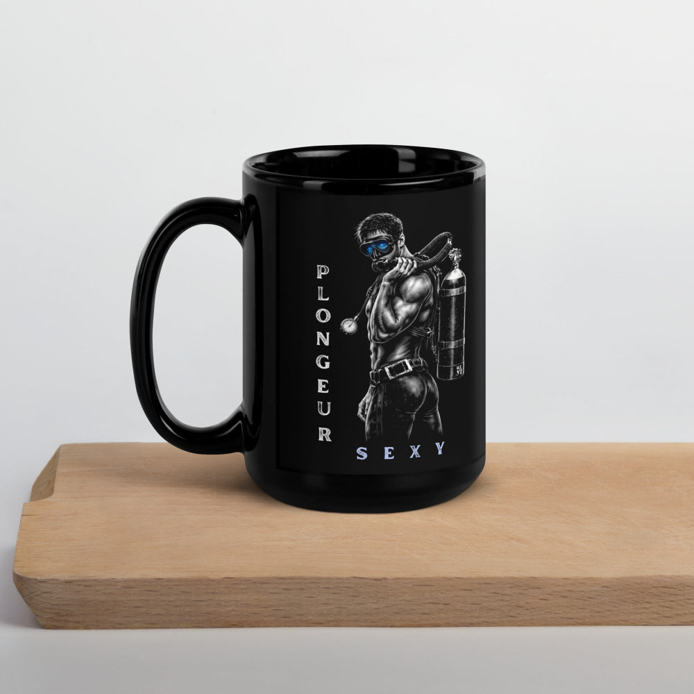 Tasse à café plongée MacJos Sexy plongeur