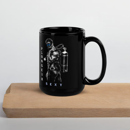 mug plongée MacJos Sexy plongeur