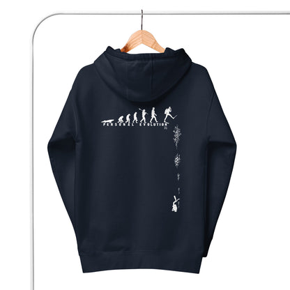 Sweat à capuche zip MacJos Évolution du plongeur