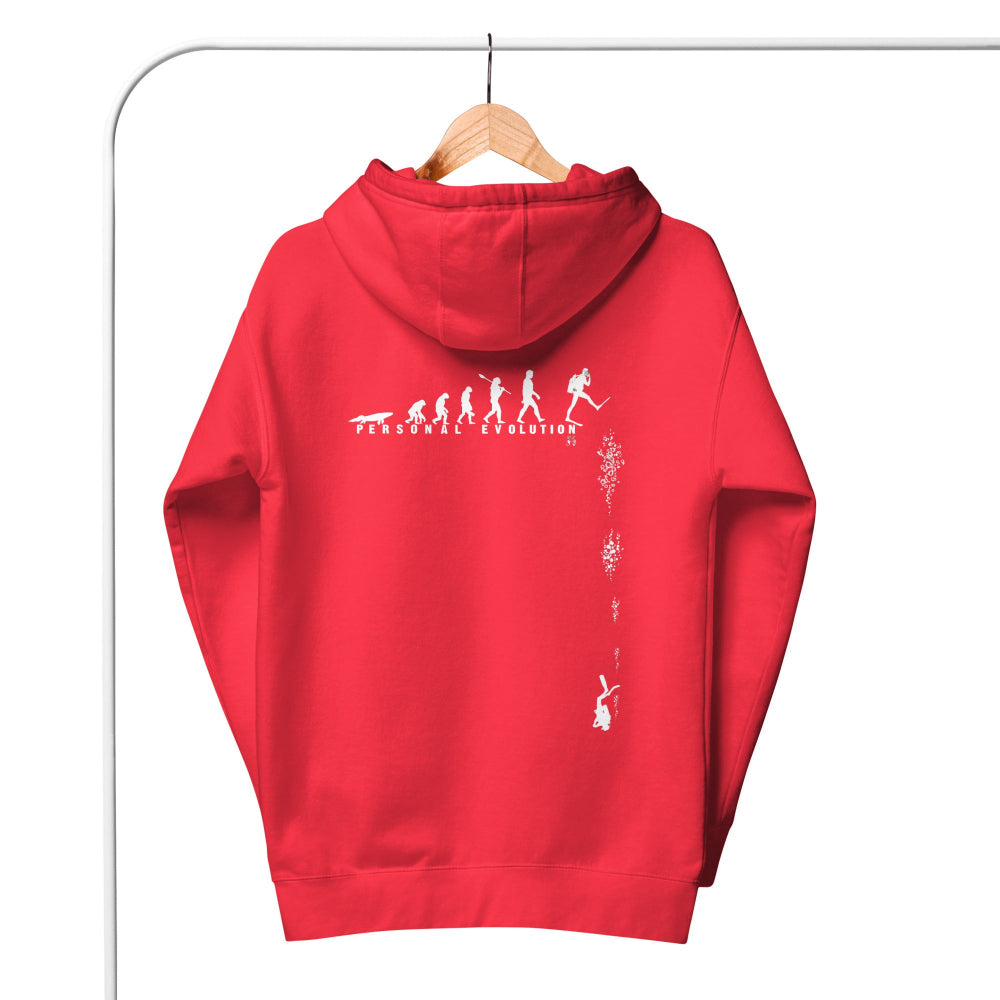 Sweat à capuche zip MacJos Évolution du plongeur