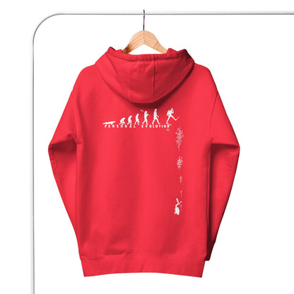 Sweat à capuche zip MacJos Évolution du plongeur