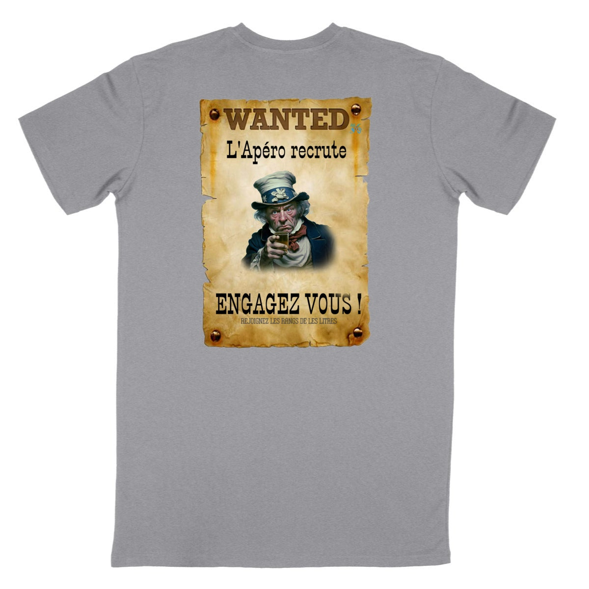 L'apéro recrute, engagez-vous - dos_gris