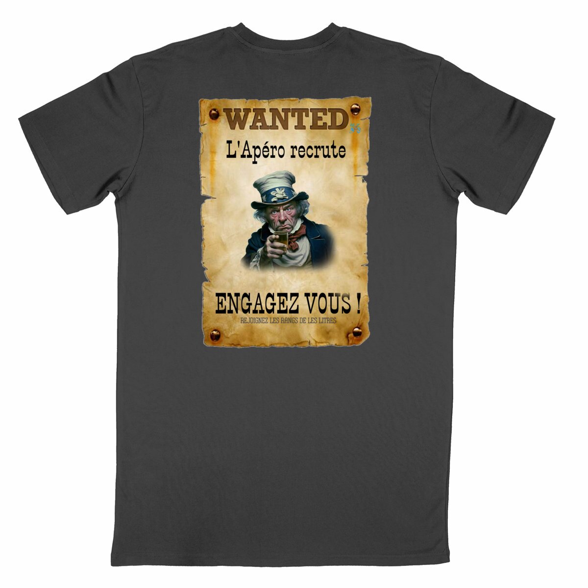 L'apéro recrute, engagez-vous - dos_noir