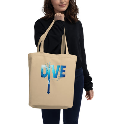 Tote bag MacJos DIVE Flèche - plongée dans le bleu