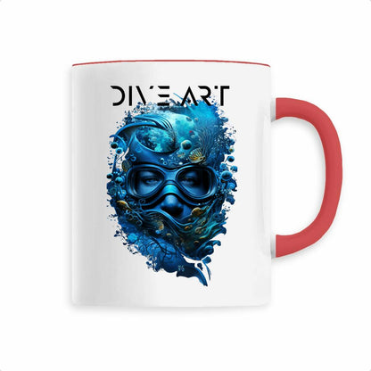 Mug céramique MacJos plongée  DIVE ART - face_2