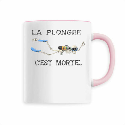 Mug céramique MacJos La plongée c'est mortel - face_3