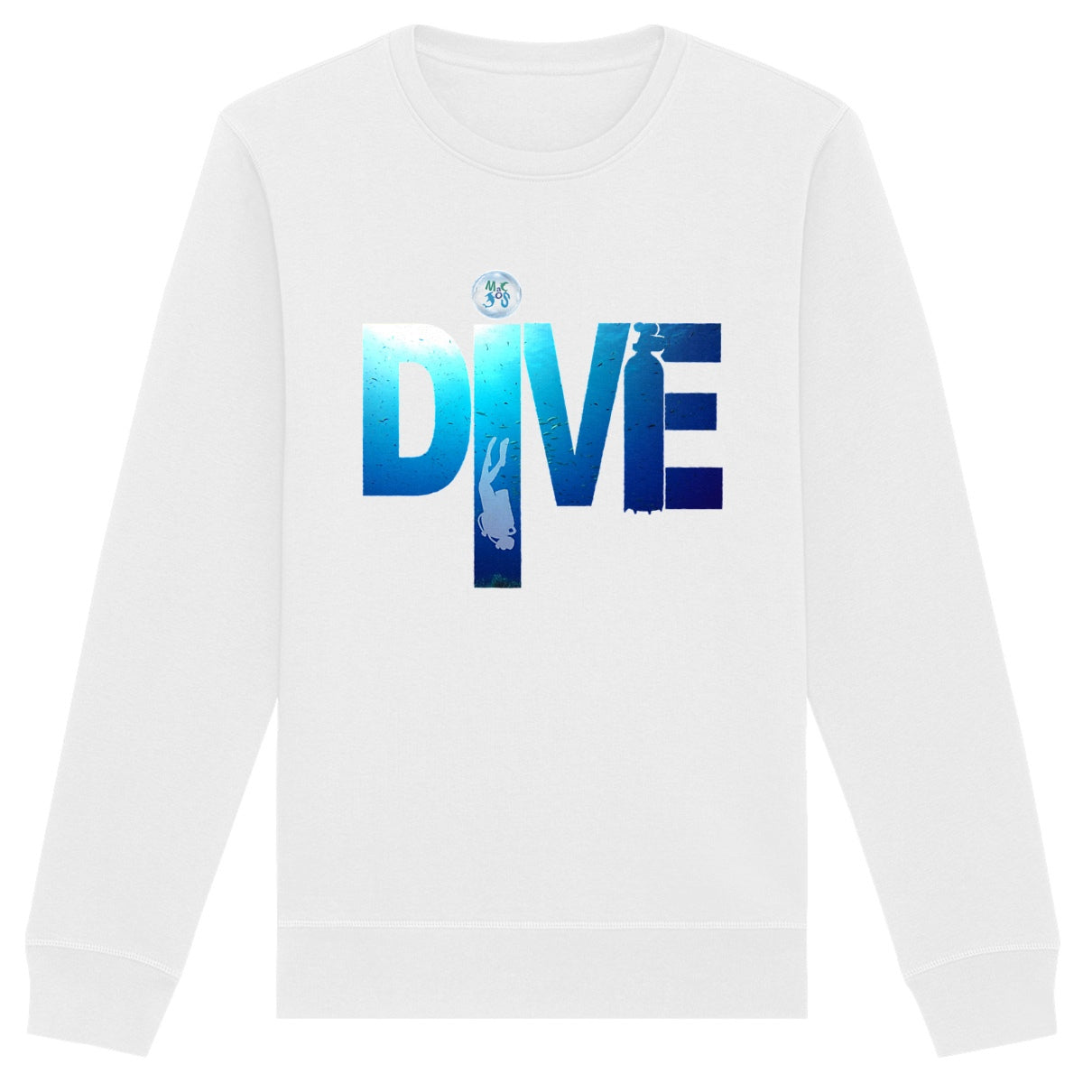 Sweat-shirt Unisexe - face_blanc