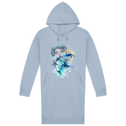 robe sweat à capuche MacJos dive fleche plongeuse