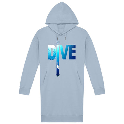 robe sweat à capuche MacJos dive fleche plongeuse