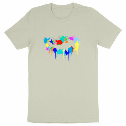 T-shirt plongée bio : graf requin marteau