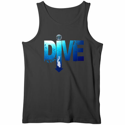 debardeur plongée MacJos DIVE - face_noir