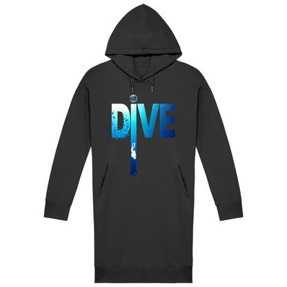 robe sweat à capuche MacJos dive fleche plongeuse