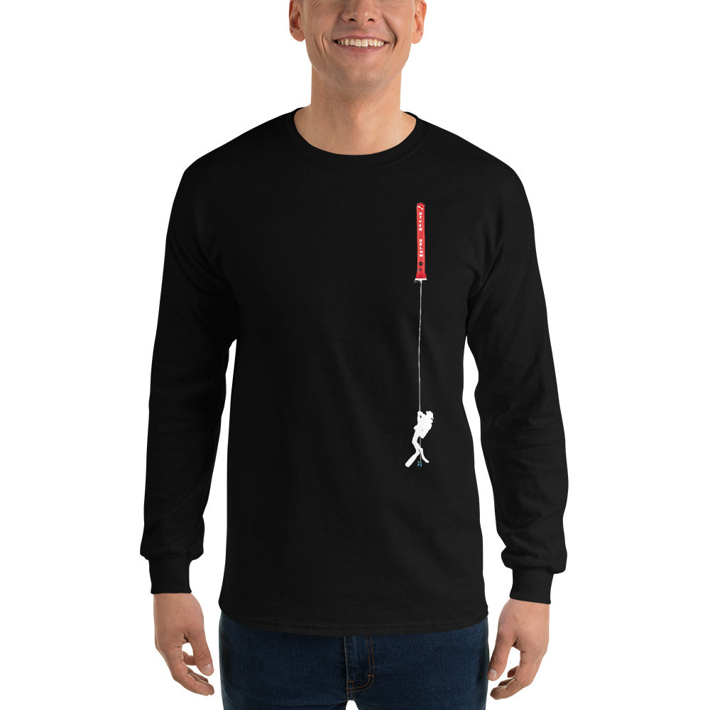T-shirt manche longue Parachute de plongée MacJos Diver Below