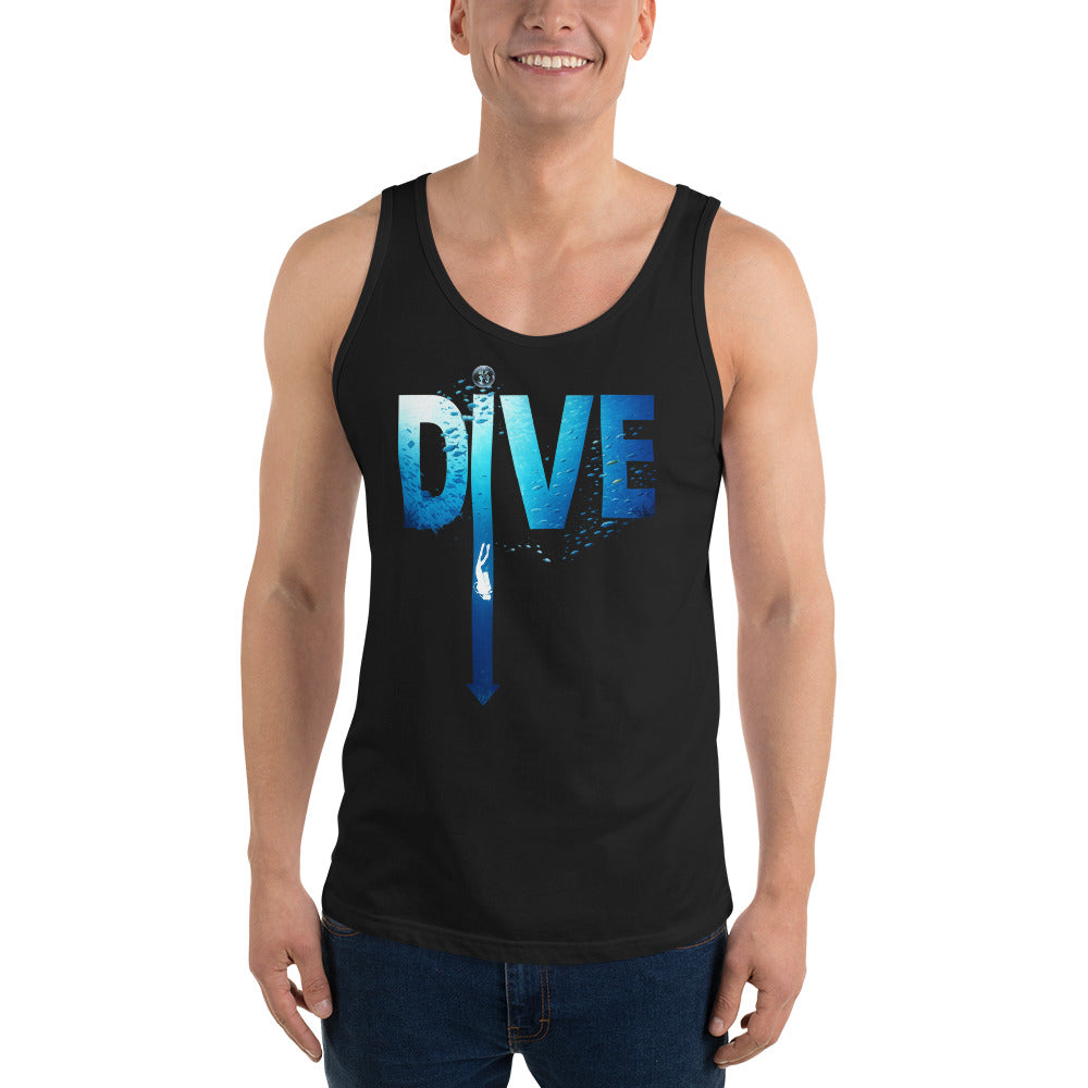 Debardeur MacJos DIVE Flèche - plongée dans le bleu
