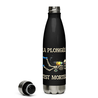Bouteille de plongée Halloween plongeur MacJos – La plongée, c’est mortel