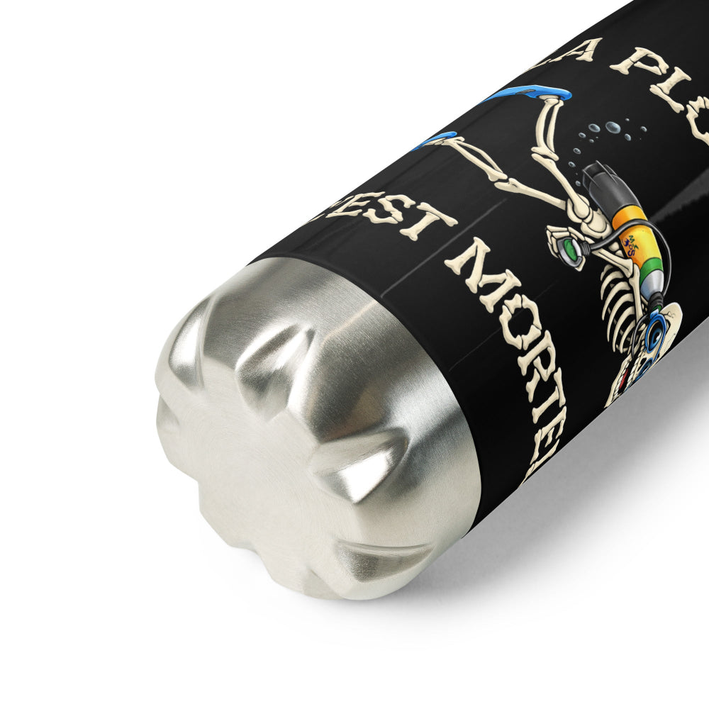 Bouteille plongée Humour plongeur MacJos – La plongée, c’est mortel