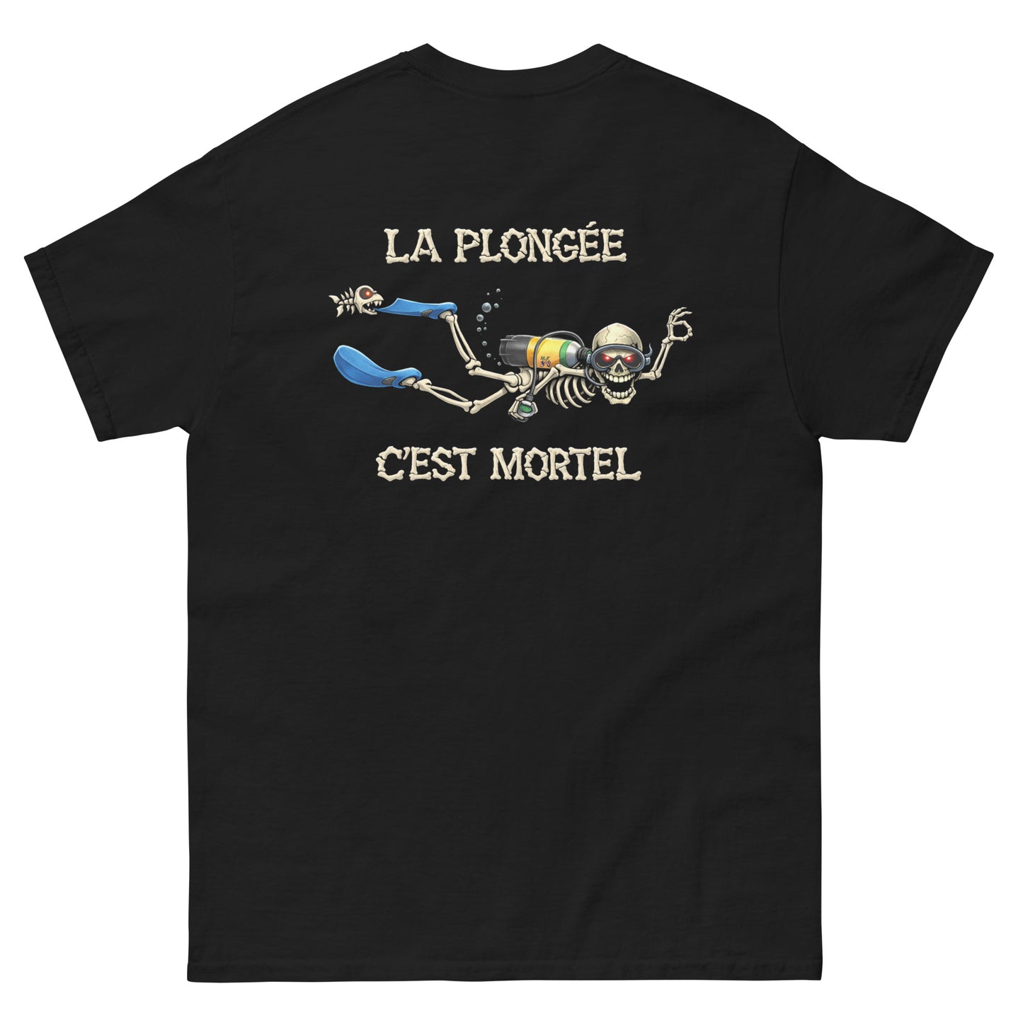 T-shirt halloween plongée Macjos
