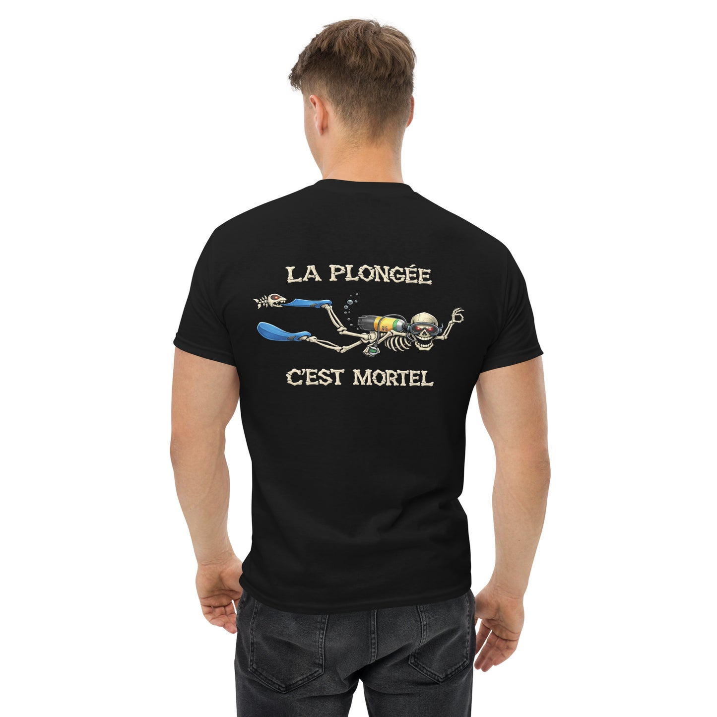 T-shirt homme halloween plongée Macjos