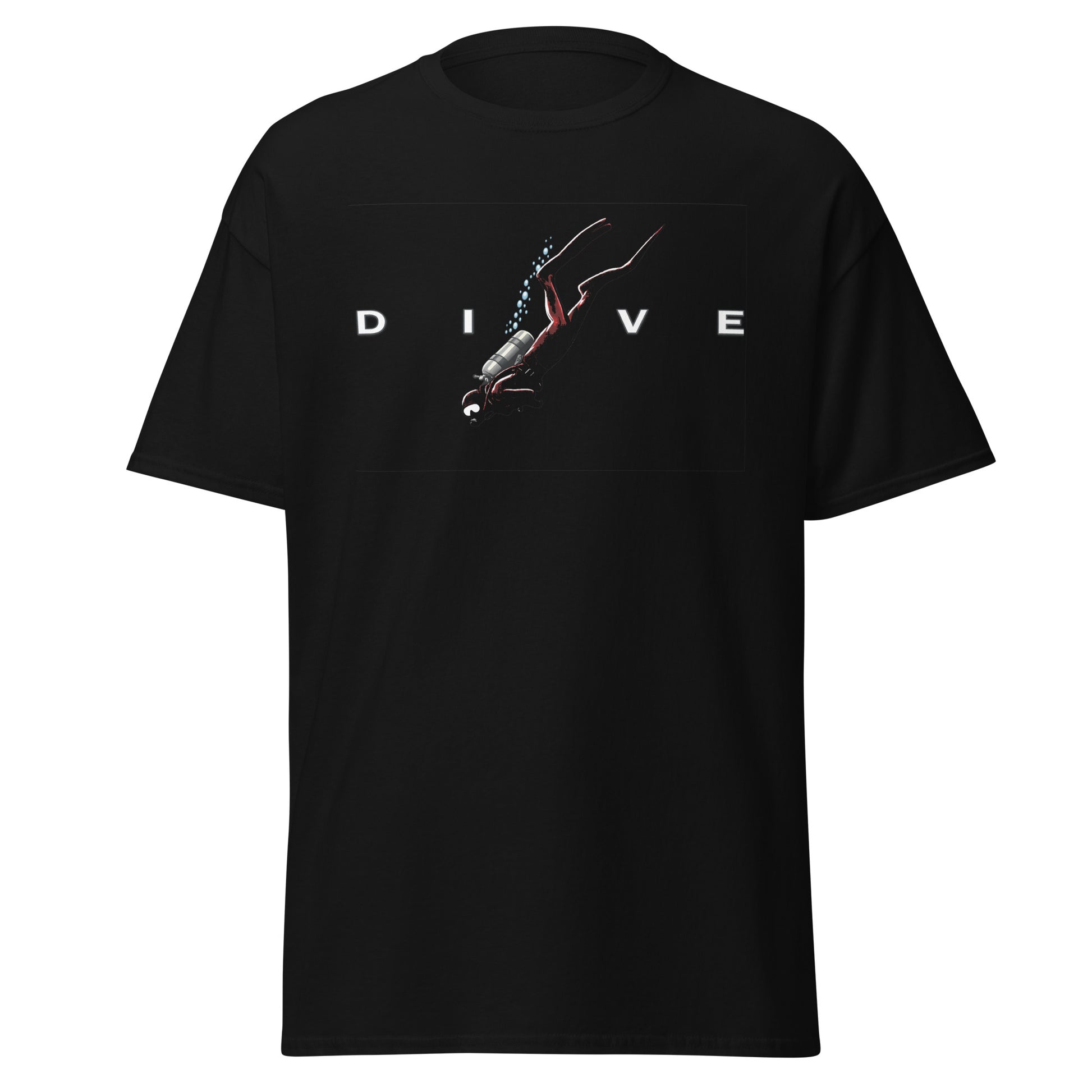 T-shirt classique unisexe DIVE nuit