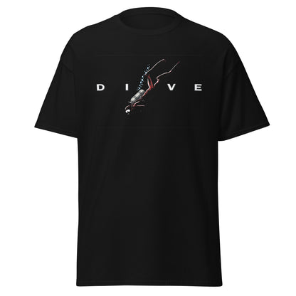 T-shirt classique unisexe DIVE nuit