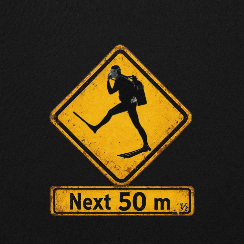 Sweat plongée MacJos Panneau australien vintage Passage de Plongeur