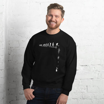 Sweat unisexe acier MacJos Évolution du plongeur
